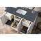 James Martin Vanities Athens 48in Single Vanity, Glossy White w/ 3 CM Charcoal Soapstone Quartz Top E645-V48-GW-3CSP - alternate 6